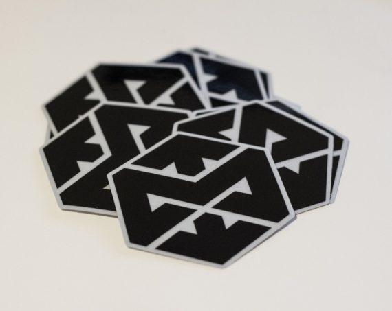 Motonosity Reflective Sticker - Black