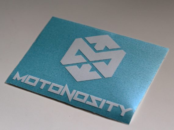 Motonosity Pro-Cut Sticker - White