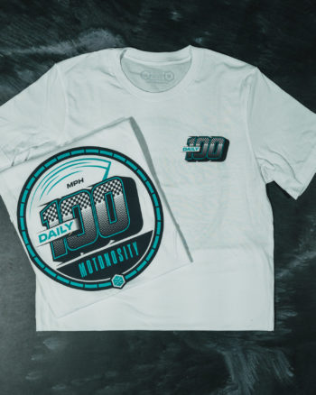 Daily 100 Tee - White