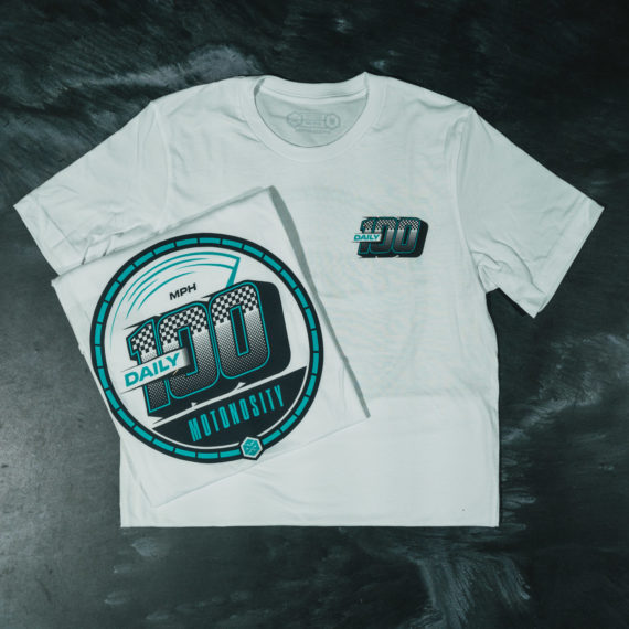 Daily 100 Tee - White